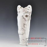 INPHIC-工藝品 家居擺飾 陶瓷器銀花F花瓶 白色時尚簡約歐式